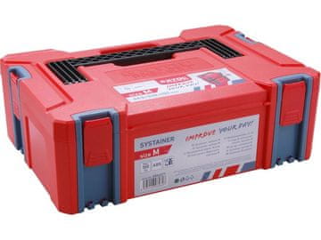 Extol Premium Systainer, veličina M, dimenzije 443x310x151mm, ABS