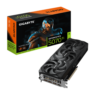 Gigabyte GeForce RTX 5070 Ti WINDFORCE OC SFF 16G grafička kartica, 16GB GDDR7, PCI-E 5.0 (GV-N507TWF3OC-16GD)