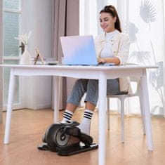 Mini električni eliptični trenažer, mini steper, 12 programa