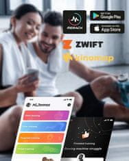 magnetski sobni bicikl s držačem za utege