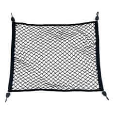 JOIRIDE® Elastična mreža za teret – čvrsta 120×120 cm, metalni karabineri, rastezljiva zaštitna mreža | NETLASTIK