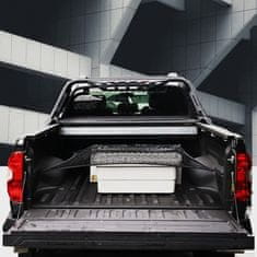 JOIRIDE® Elastična mreža za teret – čvrsta 120×120 cm, metalni karabineri, rastezljiva zaštitna mreža | NETLASTIK