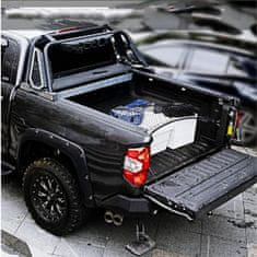 JOIRIDE® Elastična mreža za teret – čvrsta 120×120 cm, metalni karabineri, rastezljiva zaštitna mreža | NETLASTIK