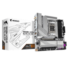Gigabyte B650M AORUS ELITE AX ICE matična ploča, DDR5, WiFi 6E, AM5, mATX