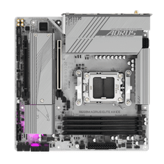 Gigabyte B650M AORUS ELITE AX ICE matična ploča, DDR5, WiFi 6E, AM5, mATX