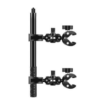 Bicycle PULUZ nosač za motor/bicikl s 2 stezaljke i selfie štap 150 cm