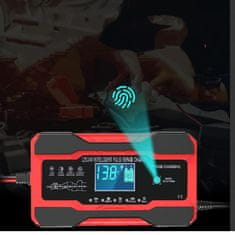 JOIRIDE® Inteligentni punjač akumulatora 12V 6A za vozila, motore i baterije | EMERGIX