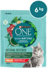 Purina ONE DualNature® Sterilizirana suha hrana za odrasle mačke, s govedinom, 8 x 750 g