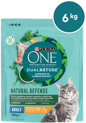 DualNature® Adult suha hrana za odrasle mačke, s piletinom, 8 x 750 g