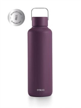 Equa Bezvremenska termo metalna boca Mulberry, 600 ml, tamnoljubičasta (DW MLB SM)