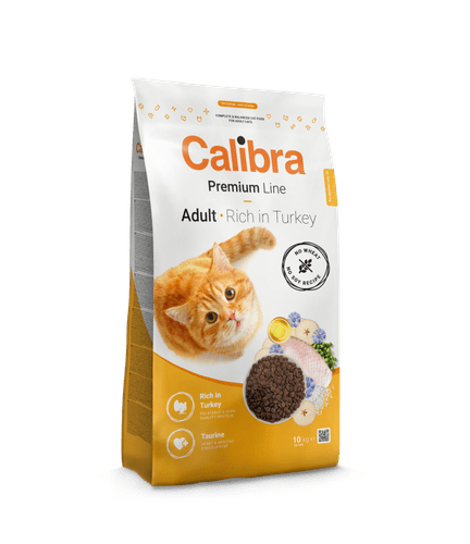 Premium Adult suha hrana za odrasle mačke, puran, 10kg