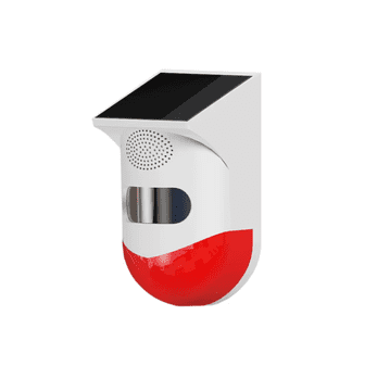 Vanjska vodootporna sirena / alarm – WiFi, solarna, IP67