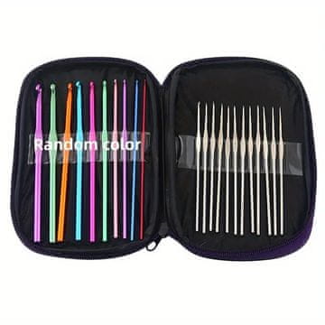 HOME & MARKER® Profesionalni set za pletenje i heklanje, igle i kukice s priborom za ručni rad | KNITPRO