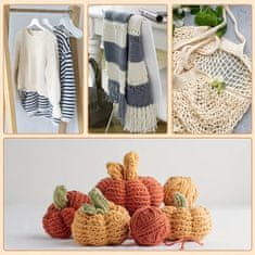 HOME & MARKER® Profesionalni set za pletenje i heklanje, igle i kukice s priborom za ručni rad | KNITPRO