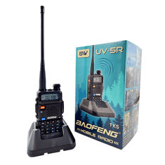Baofeng UV-5R 8W, radio stanica, crna