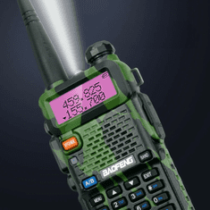 Baofeng UV-5R 8W, CAMO, Voki-toki 