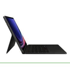 Ai Key futrola s tipkovnicom za Galaxy Tab S9/S9 FE/S10 FE/S10 Lite, crna