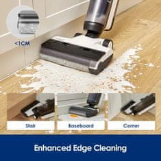 Tineco FLOOR ONE S5 Combo Power Kit, bežični usisavač i perač 5-u-1, iLoop senzor, crni