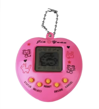 BestDeals Retro igračka Electronic Pets u ružičastoj boji
