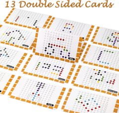 Netscroll Drvena magnetska misaona igra, za djecu i starije osobe, za učenje boja, brojeva, logike i poticanje koordinacije, MazeGame