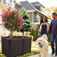 HOME & MARKER® Vrtnarski zaboj za uzgoj biljaka, mini kutija za povrće i začine, samostojeća | BOTANITKO