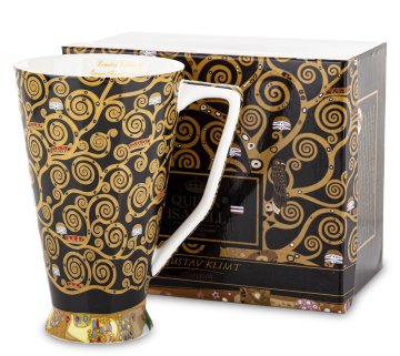 Lonac s dekorom Gustava Klimta Drvo života