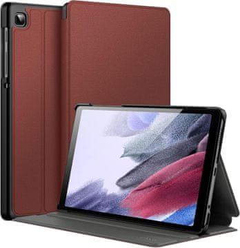 Nikcorp Preklopna futrola za Samsung Galaxy Tab A7 Lite 8.7 (2021), tanka zaštitna maska sa stalkom, smeđa
