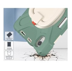 Nikcorp Oklopna maska za iPad Mini 6 sa stalkom i držačem za olovku, rotirajuća zaštitna futrola 360°, zelena