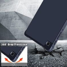Nikcorp Preklopna futrola za tablet Samsung Galaxy Tab A7 Lite 8.7 (T220/T225), tamnoplava, tanka zaštitna maska sa stalkom