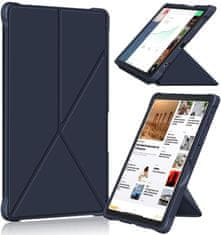 Nikcorp Preklopna futrola za tablet Samsung Galaxy Tab A7 Lite 8.7 (T220/T225), tamnoplava, tanka zaštitna maska sa stalkom