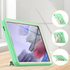 Nikcorp Zaštitna maska za Samsung Galaxy Tab A7 10.4" s rotirajućim stalkom od 360° i naramenicom, zelena