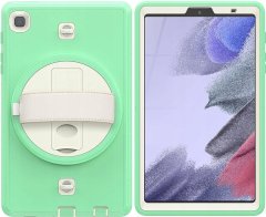 Nikcorp Zaštitna maska za Samsung Galaxy Tab A7 10.4" s rotirajućim stalkom od 360° i naramenicom, zelena