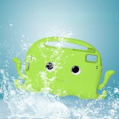 Nikcorp Dječja zaštitna maska za iPad Pro/Air 3 10.5 u obliku hobotnice zelena | Futrola od TPU pjene za tablet