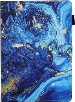 Nikcorp Preklopna futrola za iPad 10.5" 2017 s utorima za kartice i stalkom, mekana TPU zaštitna maska, plava