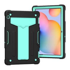 Nikcorp Izdržljiva zaštitna maska za iPad 10.2" 9. generacije s ugrađenim postoljem, otporna na udarce, crno-zelena