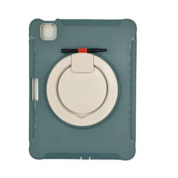 Nikcorp Okretna zaštitna maska za iPad Pro 11" (2018-2021) s držačem za olovku i stalkom, troslojna, zelena