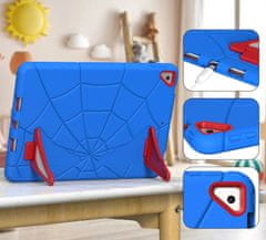 Nikcorp Dječja zaštitna maska za iPad 10.2 (2019/20/21) s motivom Spider-Mana, otporna na udarce i s ugrađenim stalkom