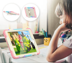 Nikcorp Izdržljiva zaštitna maska za iPad Pro 10.5" / Air 3 s ugrađenim stalkom, otporna na udarce i ogrebotine, višebojna