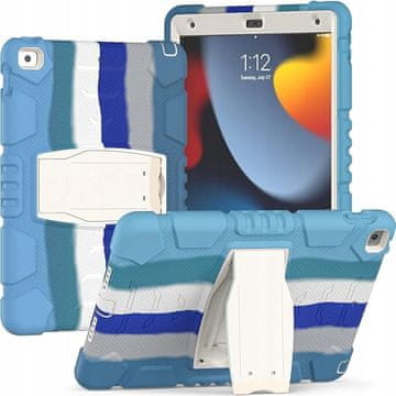 Nikcorp Zaštitna maska za iPad Pro 11" (2018-2021) s postoljem i držačem za olovku, troslojna zaštita, plava