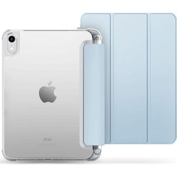 Nikcorp Preklopna maska za iPad Pro 12.9 (2018-2021) s držačem za olovku, TPU i polikarbonat, plava