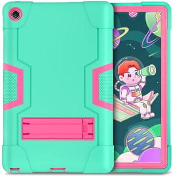 Nikcorp Zaštitna maska za Samsung Galaxy Tab A8 10.5 (X200), oklopna torbica s postoljem, zelena