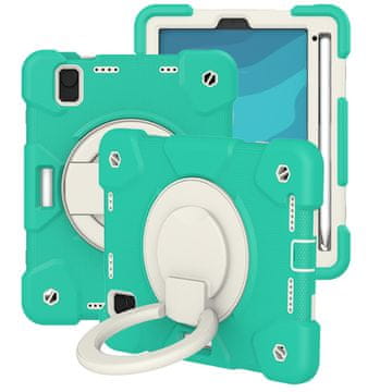 Nikcorp Izdržljiva zaštitna maska za iPad Pro 11" (2020) s rotirajućim stalkom i zaštitom za zaslon, mint