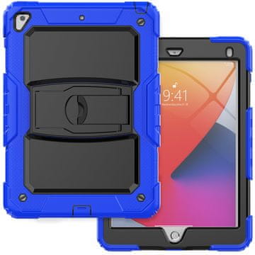 Nikcorp Zaštitna maska za Samsung Galaxy Tab A7 Lite 8.7" s postoljem, ručkom i naramenicom, otporna na udarce, plava