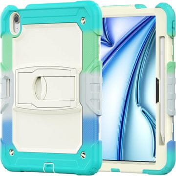 Nikcorp Zaštitna maska za iPad Pro 11/Air 5/4 sa stalkom, držačem za olovku i naramenicom, zelena