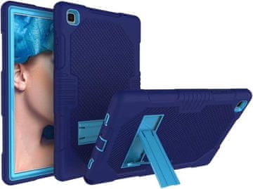 Nikcorp Oklopna maska sa stalkom za Samsung Galaxy Tab A7 10.4", trodijelna zaštitna futrola za tablet, plava