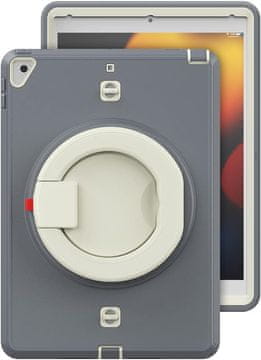 Nikcorp Zaštitna maska za Samsung Galaxy Tab A7 10.4" s rotirajućim stalkom, ručkom i naramenicom, siva