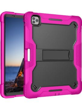 Nikcorp Oklopna maska za iPad Pro 12.9" (2021/2020/2018) sa stalkom i držačem za olovku, roza