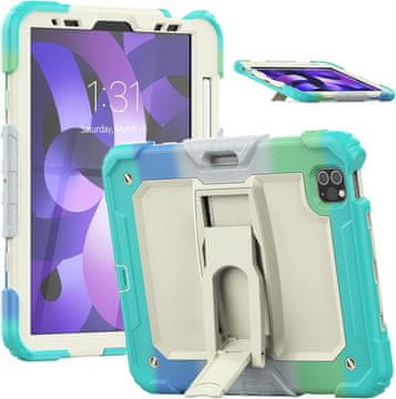 Nikcorp Zaštitna maska za iPad Air 5/4 i Pro 11" s postoljem, ručkom i remenom za rame, otporna na udarce