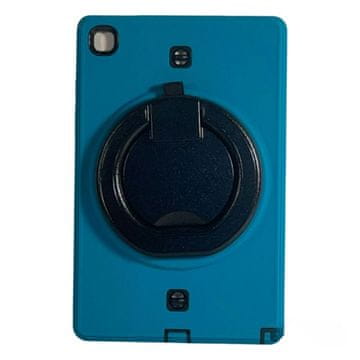 Nikcorp Oklopna maska sa stalkom za Samsung Galaxy Tab A7 T500, plava | Izdržljiva zaštitna futrola s postoljem za tablet