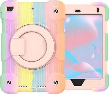 Nikcorp Robusna zaštitna maska za iPad Mini 5/4 7.9" s rotirajućim stalkom od 360° i držačem za olovku, otporna na udarce